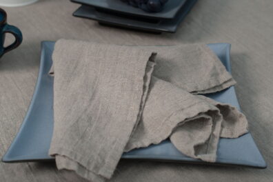 Serviette de 100% naturlle de lin.