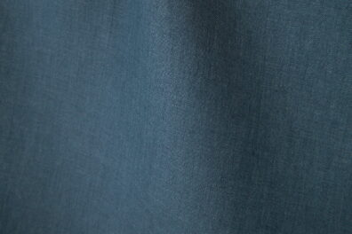 Tissu de lin, couleur jean bleu