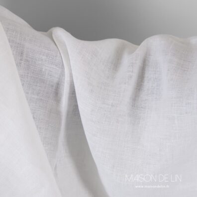 Toile en lin solide, uni.