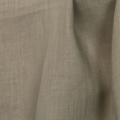 Tissu de lin en couleur vert gris