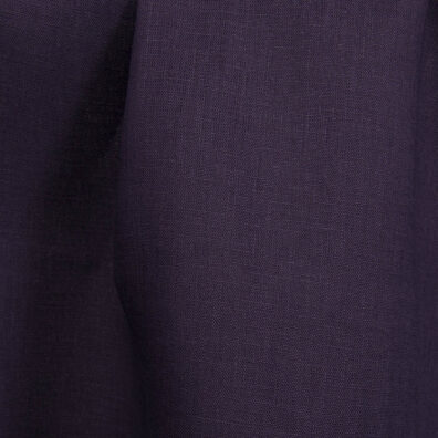 Lin pur en couleur violet foncé