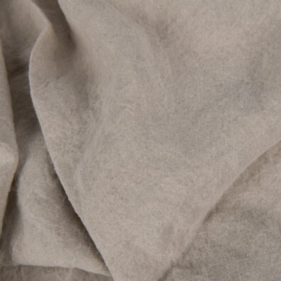 Toile de lin lavé en largeur 295cm. couleur naturelle de lin