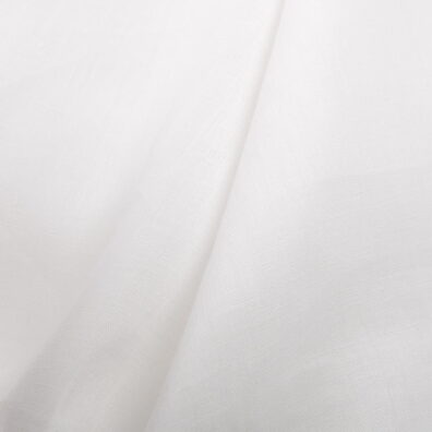 Tissu lin blanc cassé, en grande largeur 280cm.