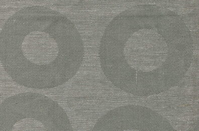 Tissu de lin-coton Jacquard à balles rondes