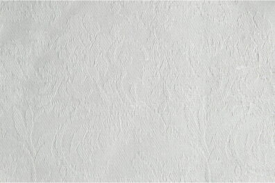 Tissu Jacquard de lin-coton blanc