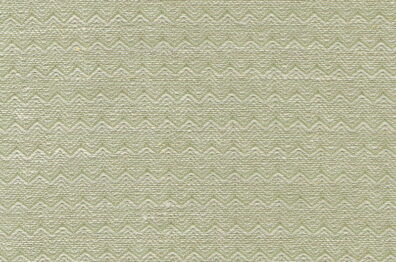 Tissu de lin-coton en zigzags couleur vert olive pâle