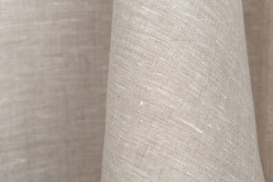Toile fine de lin gris clair