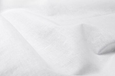 Tissu de lin-coton en couleur blanc cassé