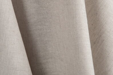 Tissu de lin-coton en couleur beige