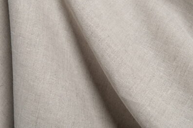 Tissu de lin gris clair