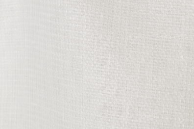 Tissu blanc optique de lin gaufré