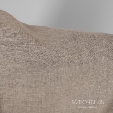 Tissu solid de lin.