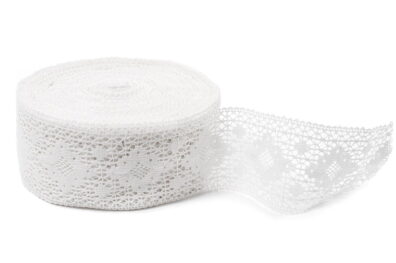 Dentelle blanc cassé de lin No 42