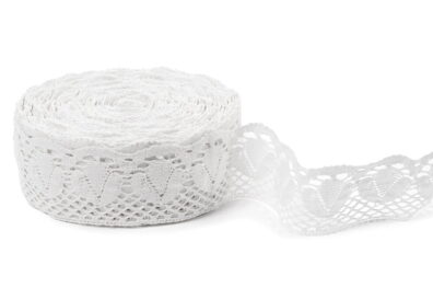 Dentelle blanche de lin No 45