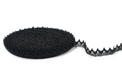 Dentelle noire de lin No 14