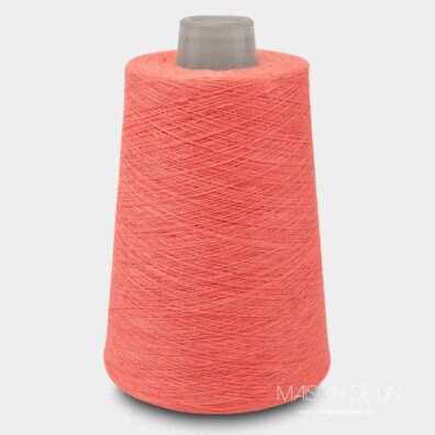 Fils de lin rouge saumon 10(10)