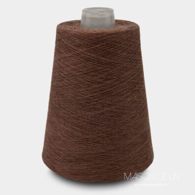 Fils de lin chocolat 11(3)