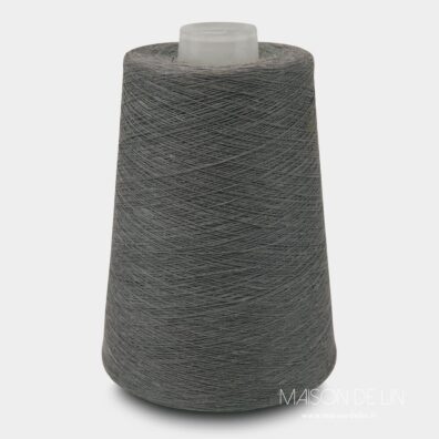 Fils de lin gris foncé 7(10)