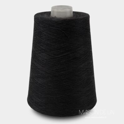 Fils de lin noir 12(1)