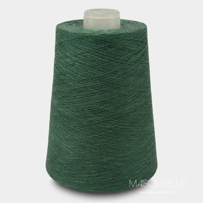 Fils de lin vert de jardin 4(29)
