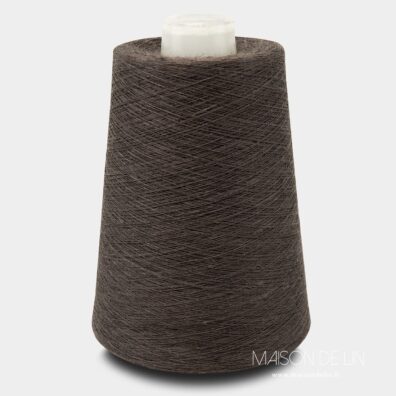 Fils de lin brou de noix 11(7)