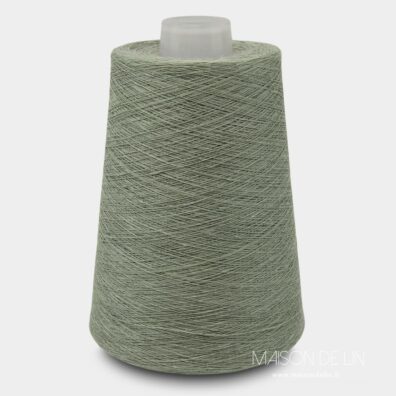 Fils de lin vieux vert 4(7)