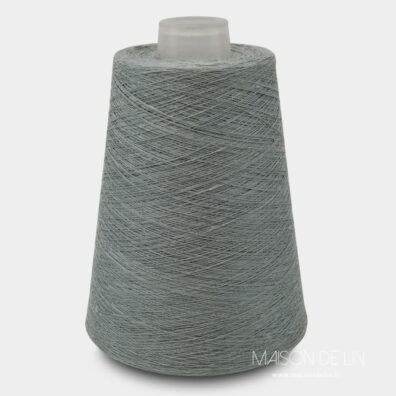 Fils de lin bleu gris 7(4)