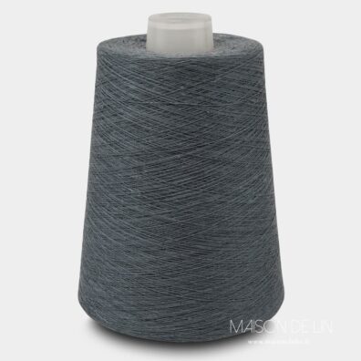 Fils de lin métallique foncé 7(3)
