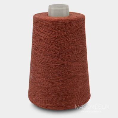 Fils de lin marron 11(6)