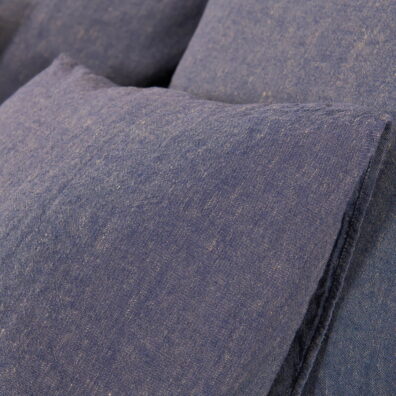 Linge de lin en lin coton, solide.
