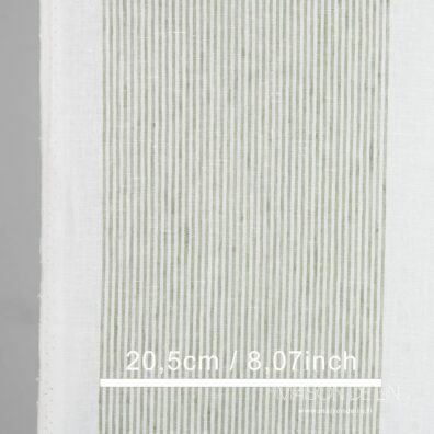 Tissus torchons rayures en 100% lin. Largeur 50cm.