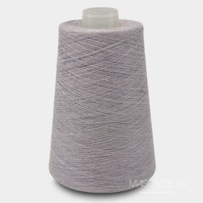 fils de lin gris violet.
