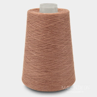 fils de lin argile brillante.